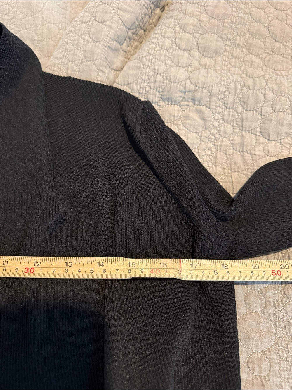 Elie Tahari Black Open Front Drape Knit Cardigan Small NWT - Picture 10 of 10